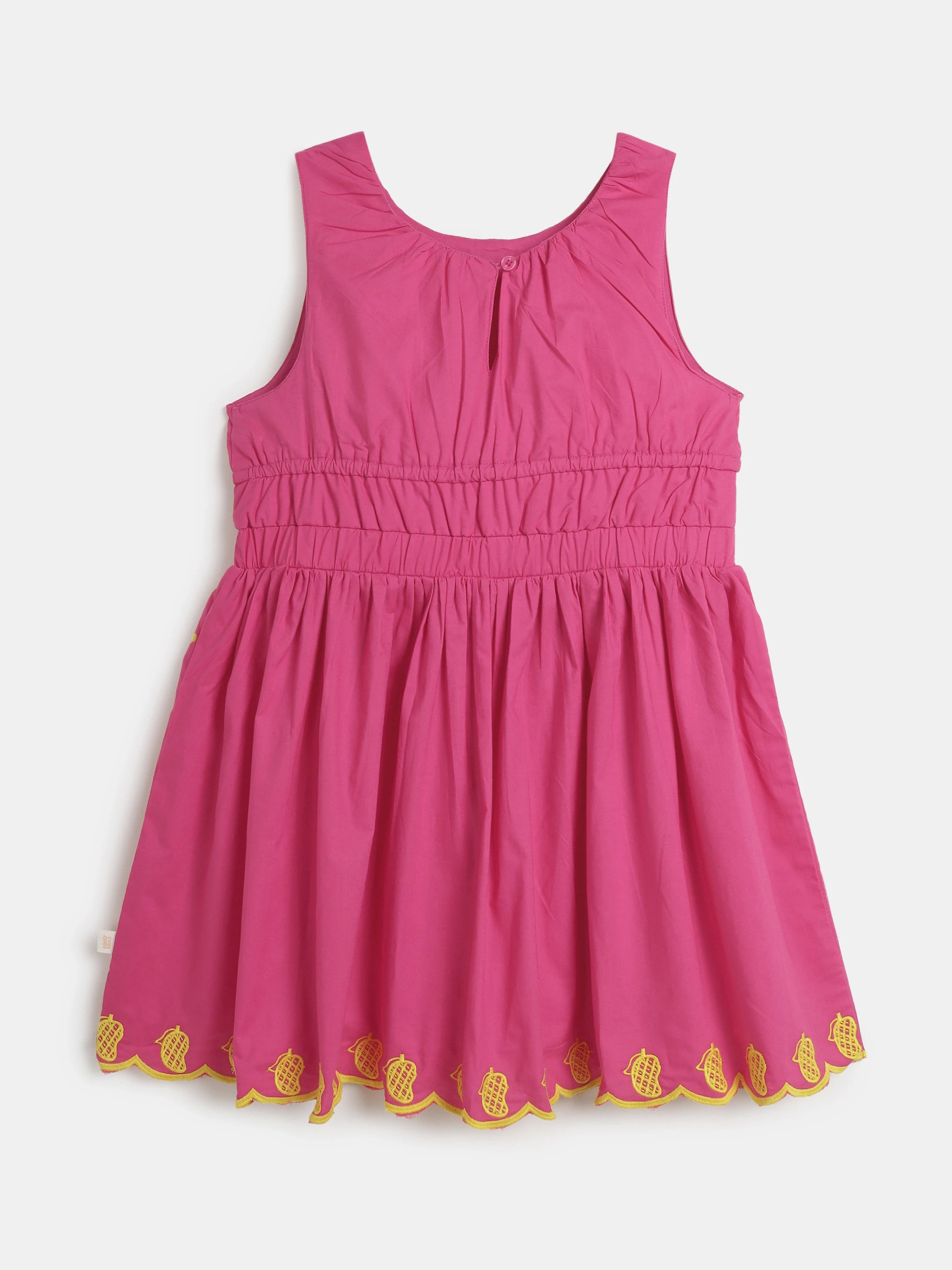 Embroidered Sleeveless Dress