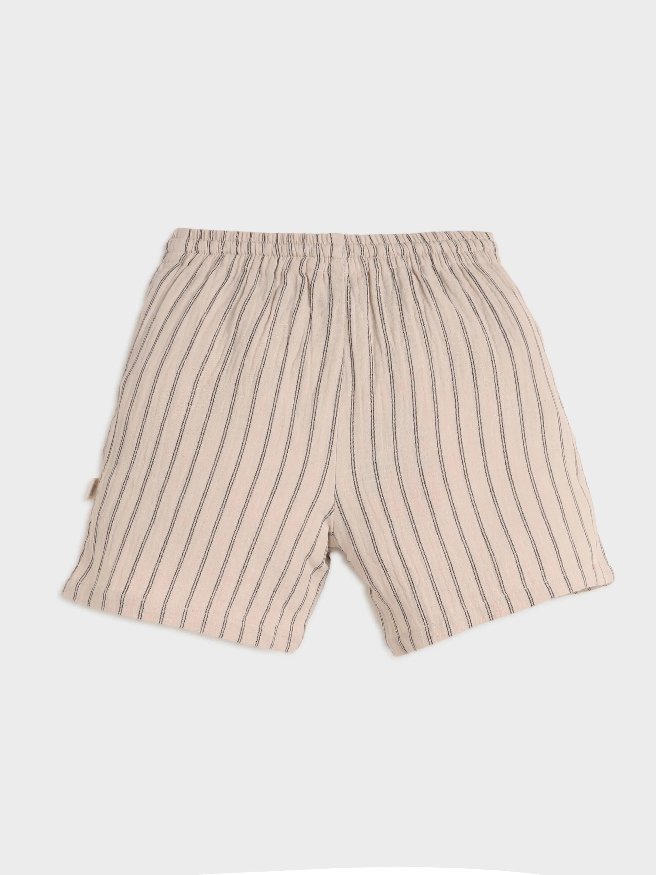 Desert Stripe Drawstring Shorts