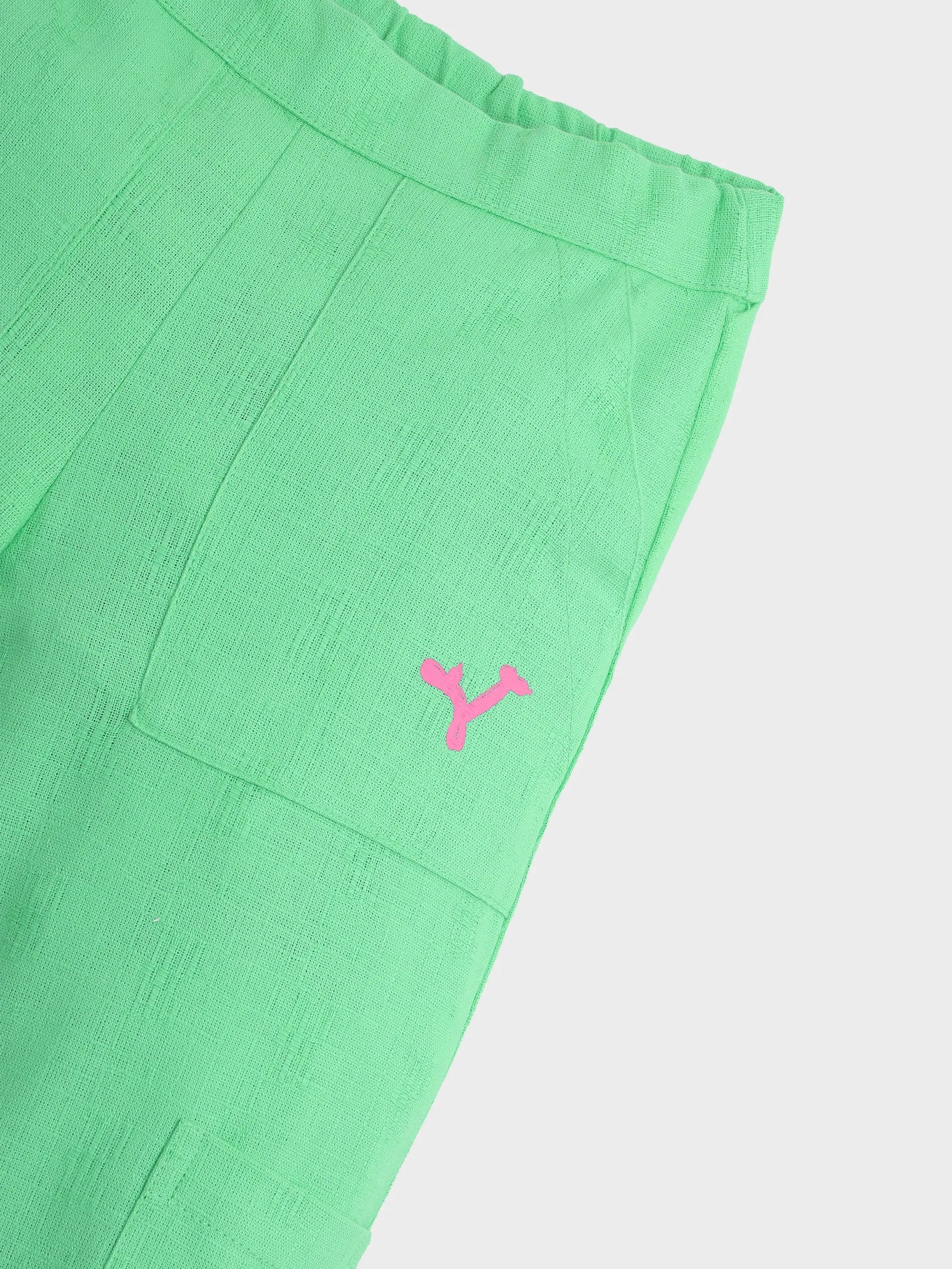 Green Everyday Cargo Pants