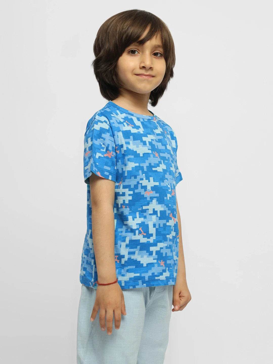 Happy Camouflage Cotton Tee