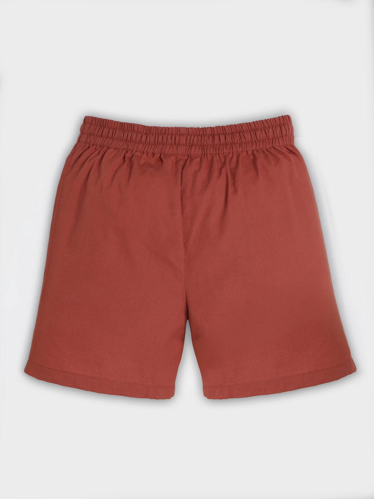 Solid Cotton Shorts