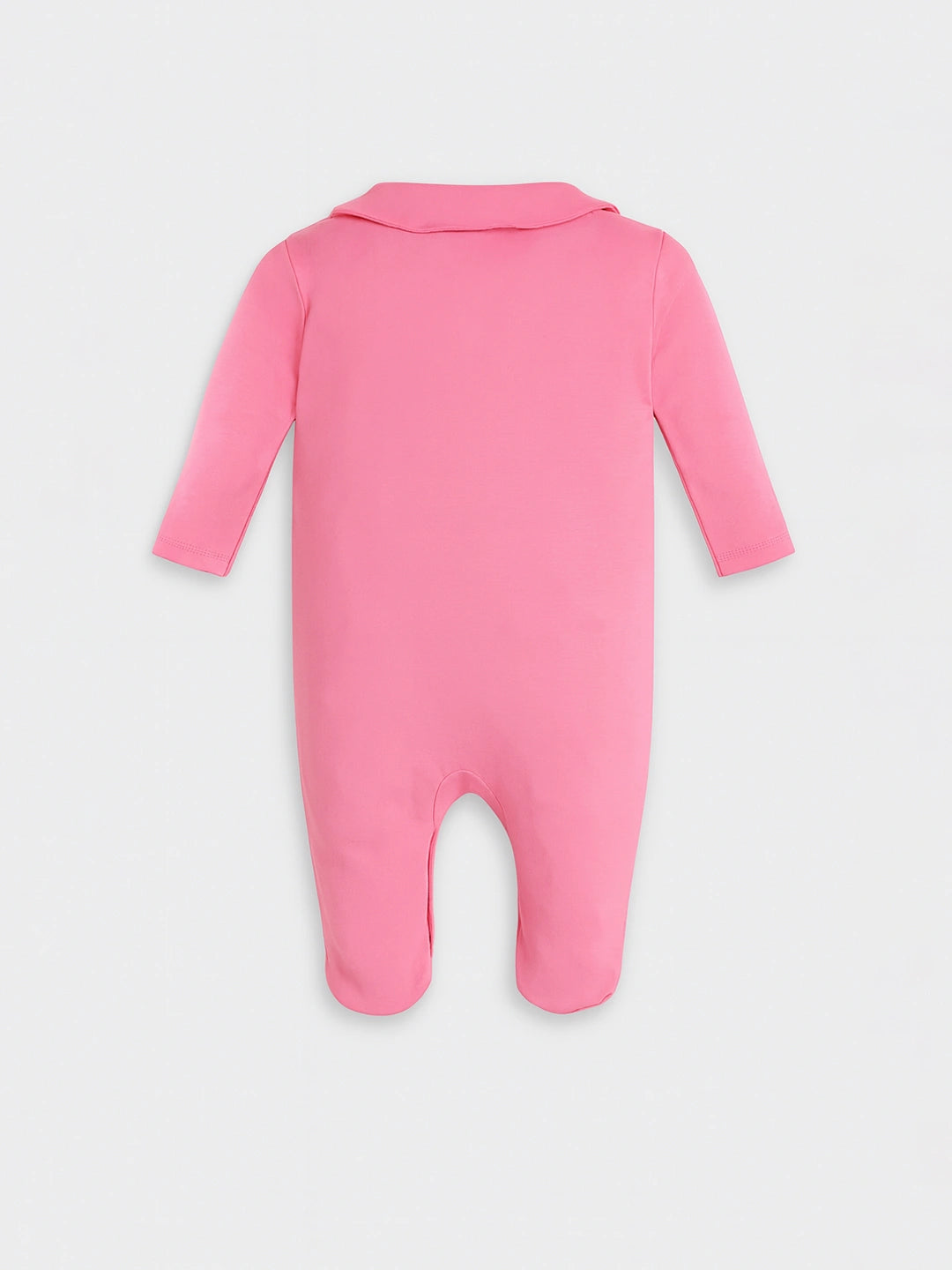 Blush Sniggle Embroidered Sleepsuit