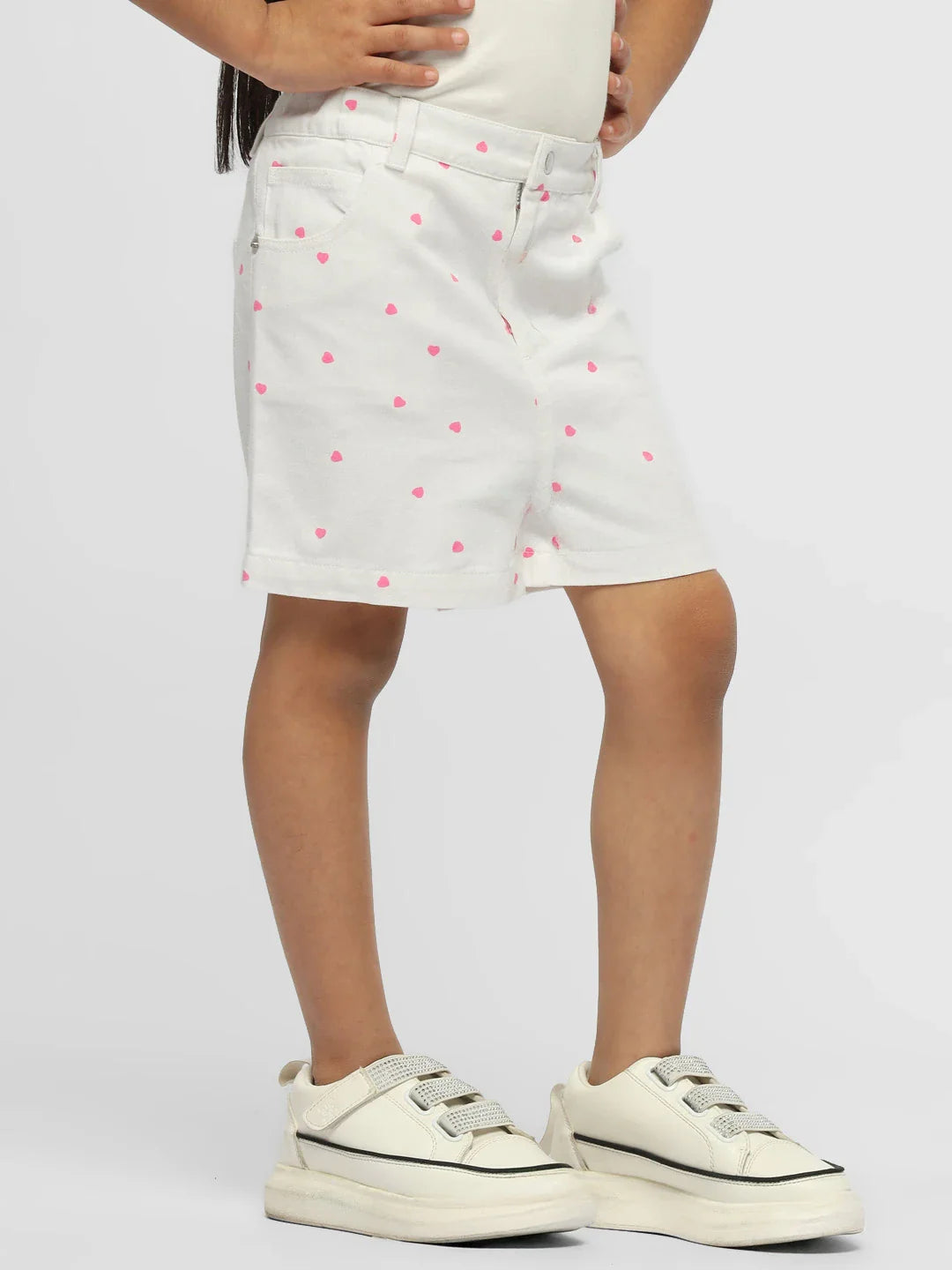 All Hearts Cotton Shorts
