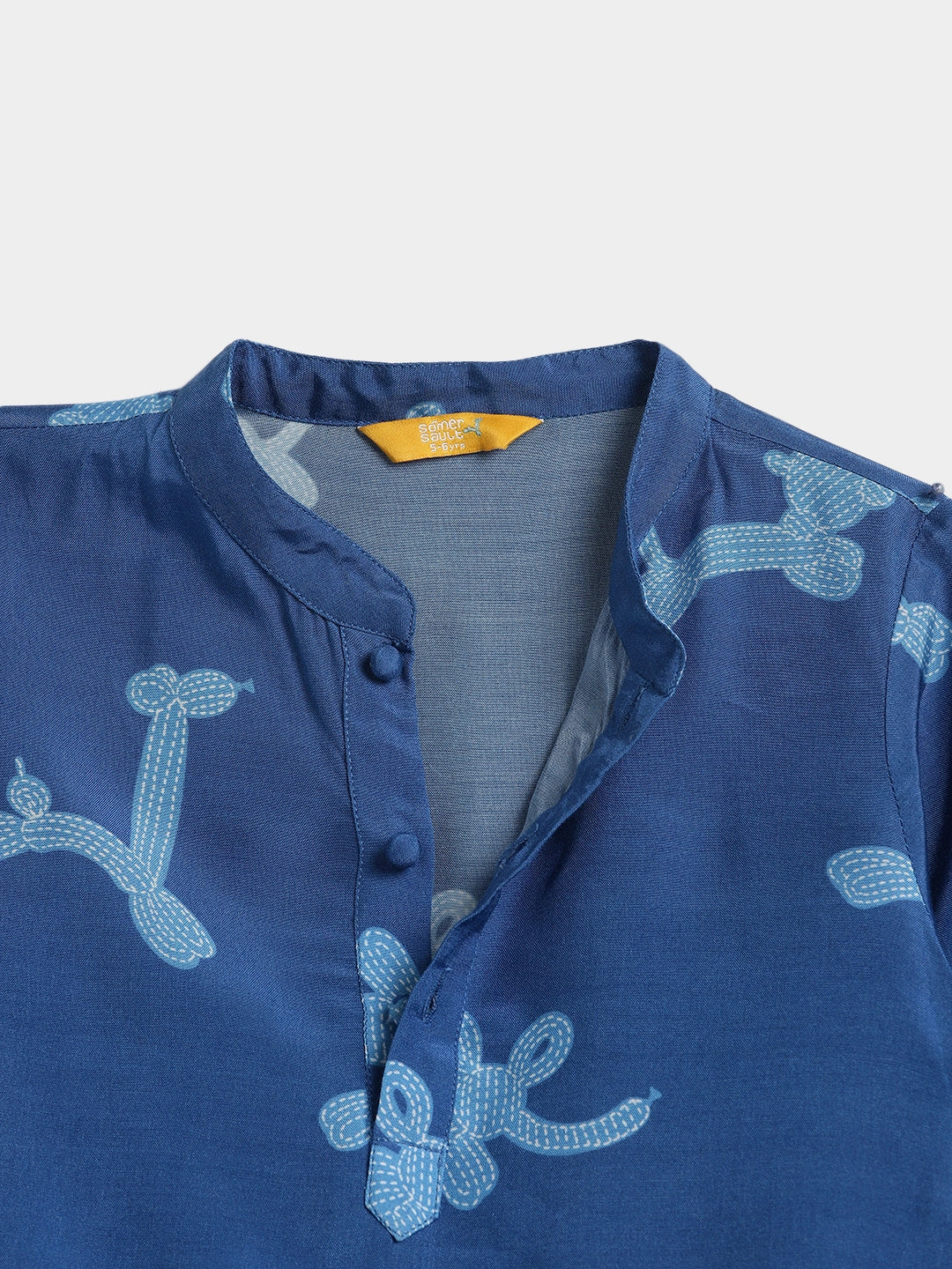 Premium Blue Kurta Pajama Set
