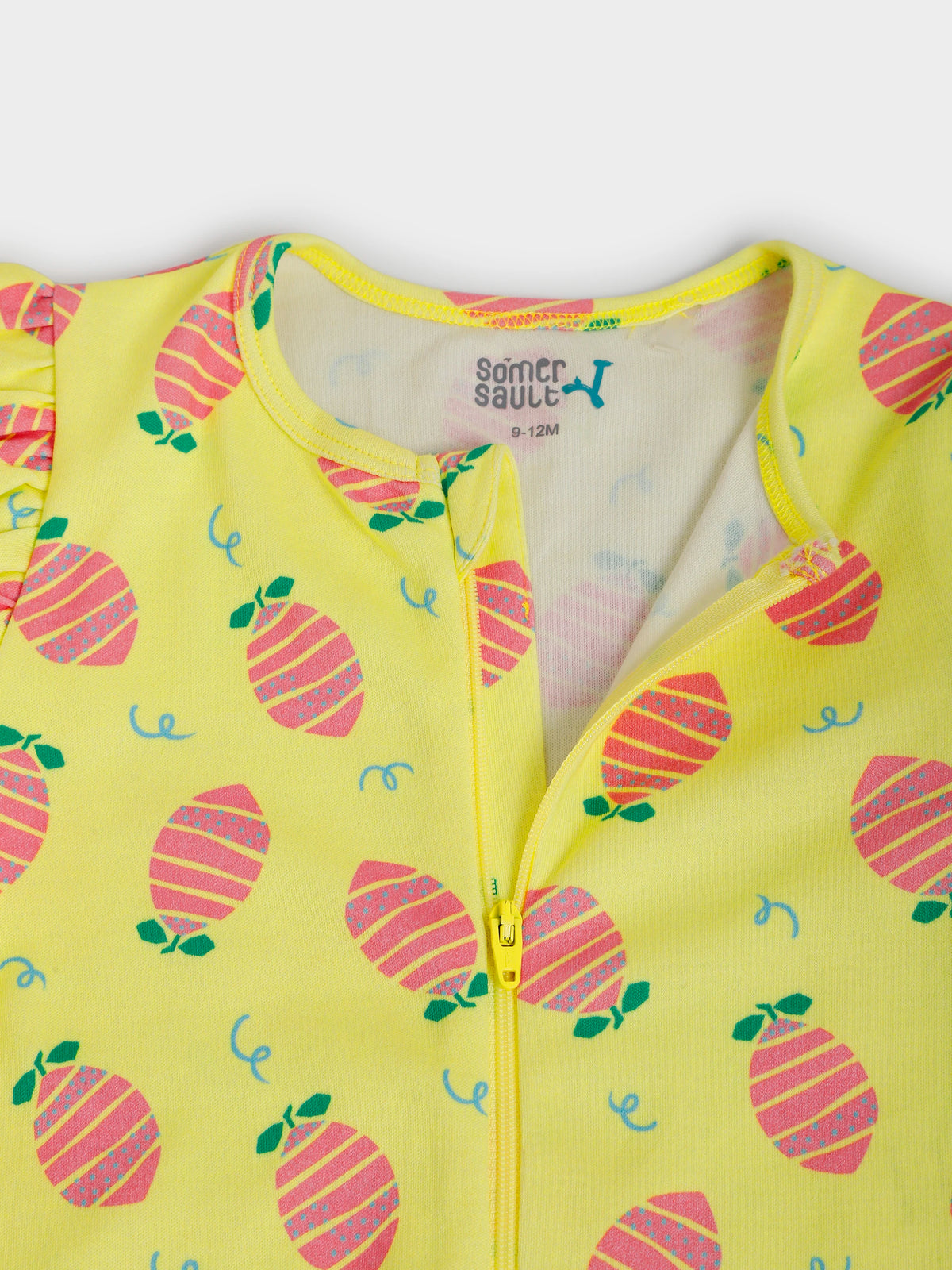 Yellow Zip Sleepsuit