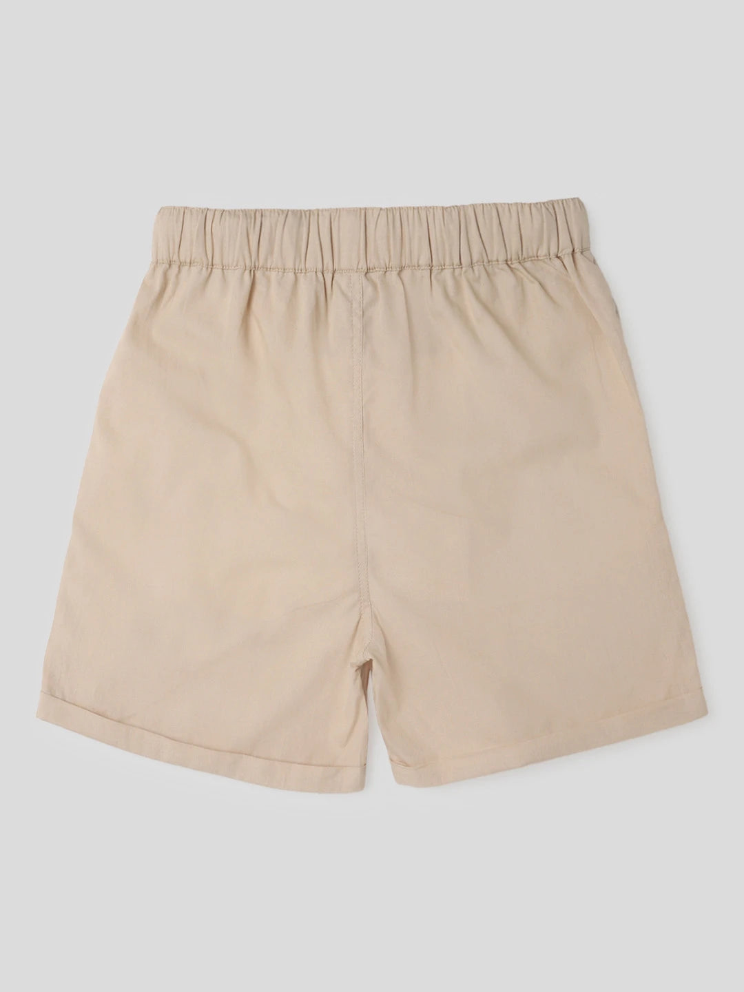 Khaki Shorts With Pocket