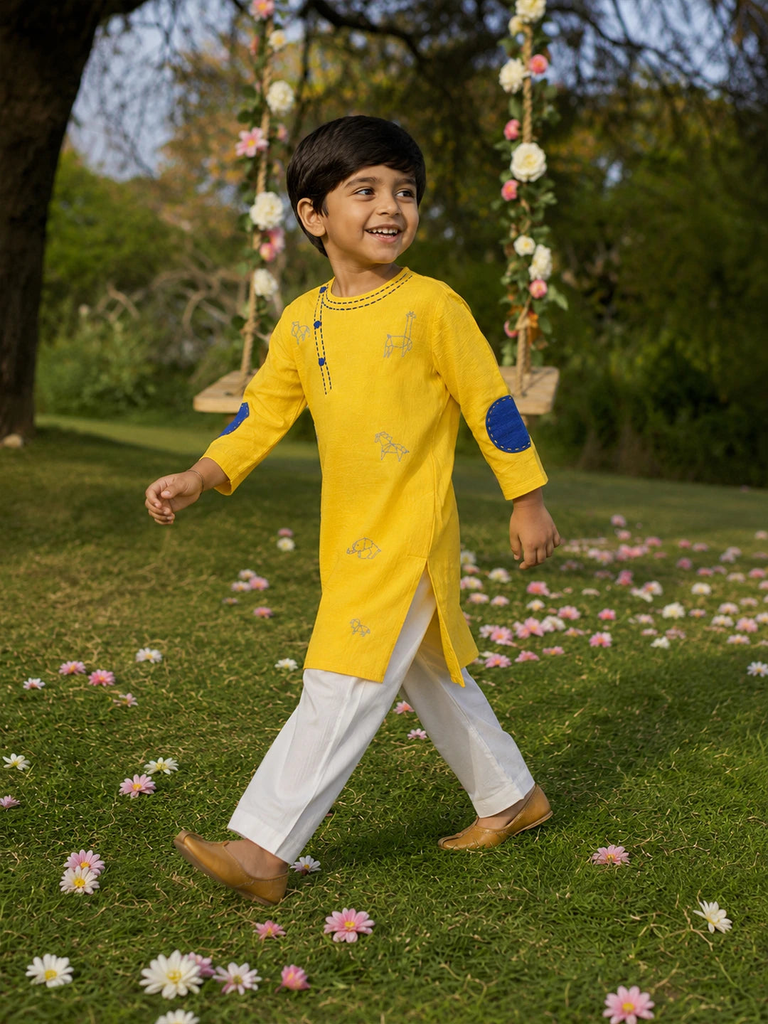 Elbow Patch Kurta