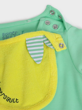 Zesty Green Cotton Bodysuit