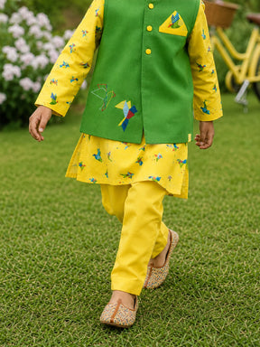 Kurta Set with Jacket