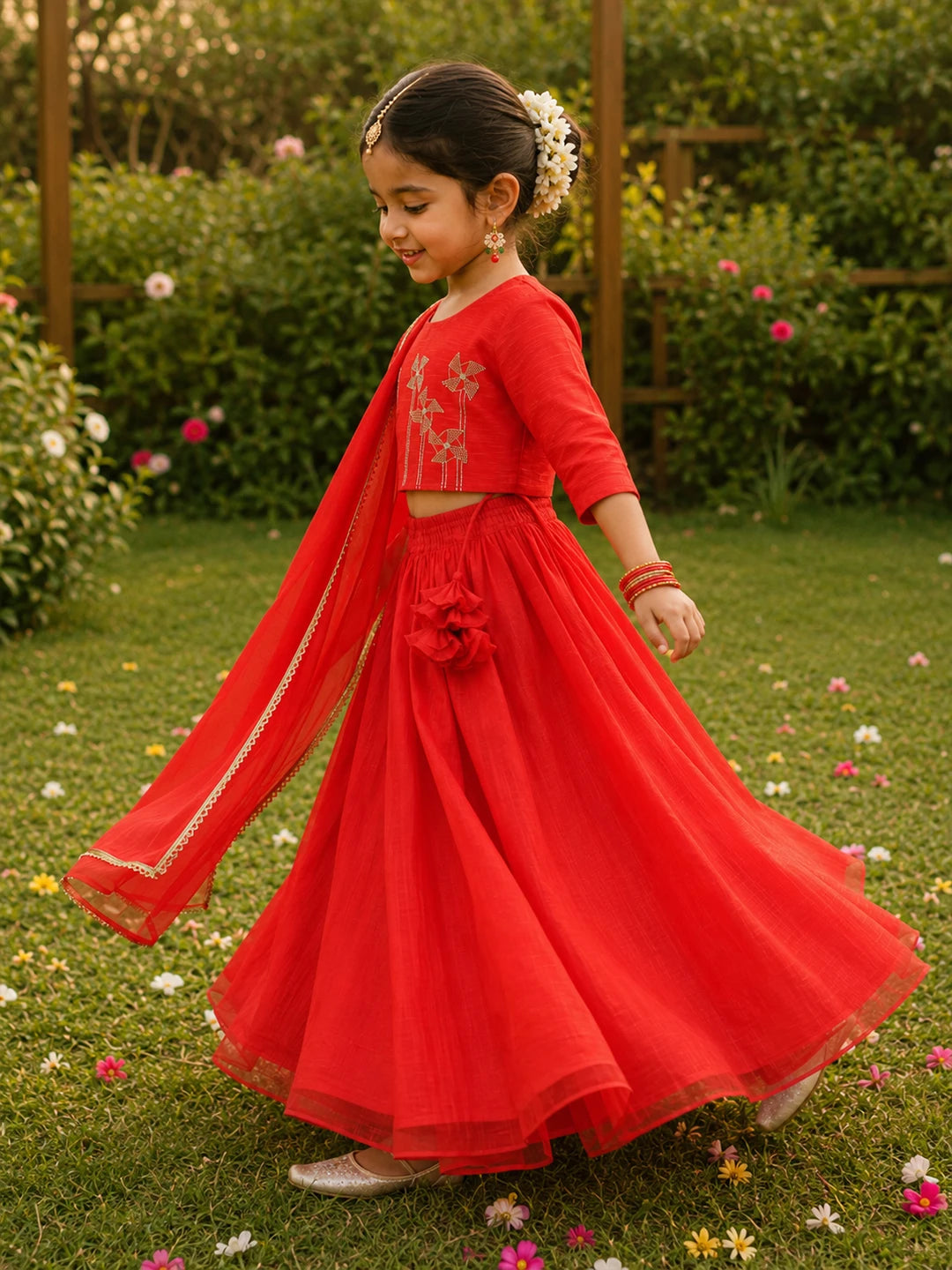 3 Piece Lehenga Set