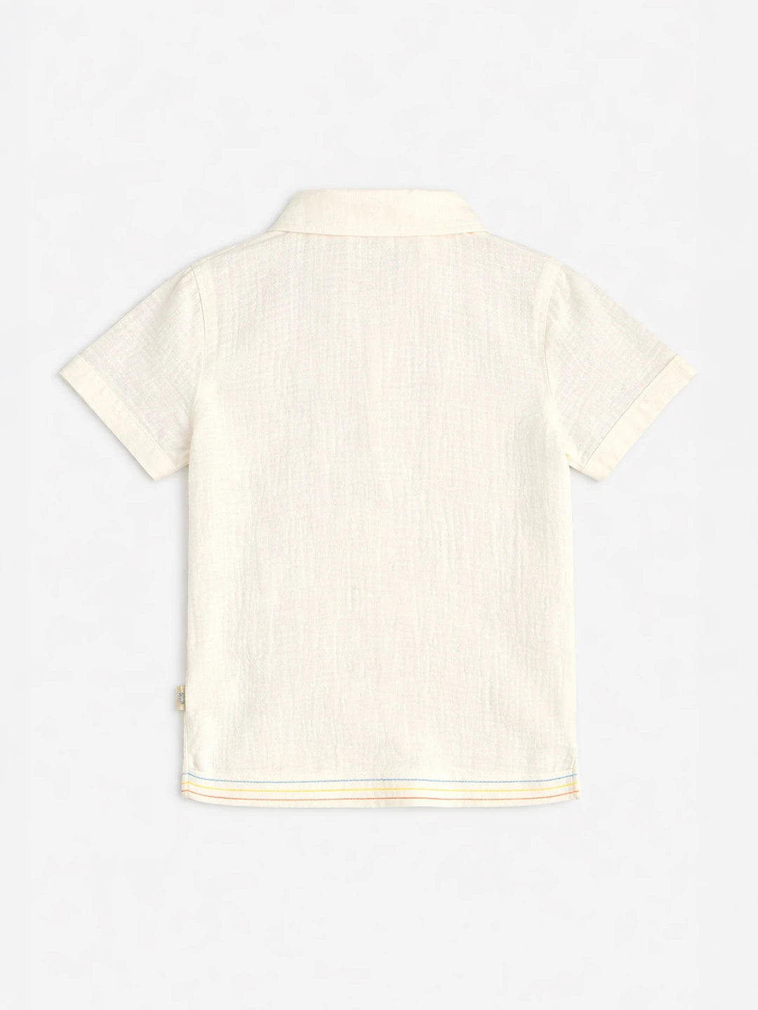 Cloudy Crinkled Cotton Shirt