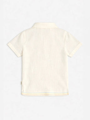 Cloudy Crinkled Cotton Shirt