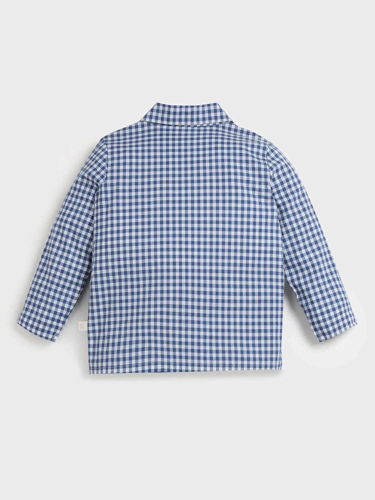 Checkered Blue Shirt