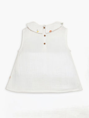 Confetti Garden Collar Top
