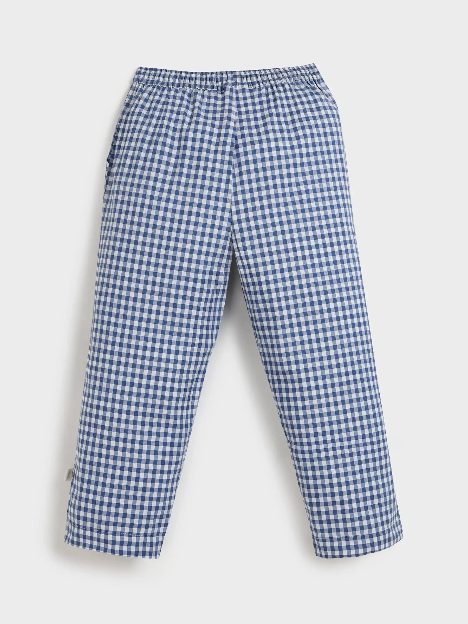 Checkered Blue Pyjamas