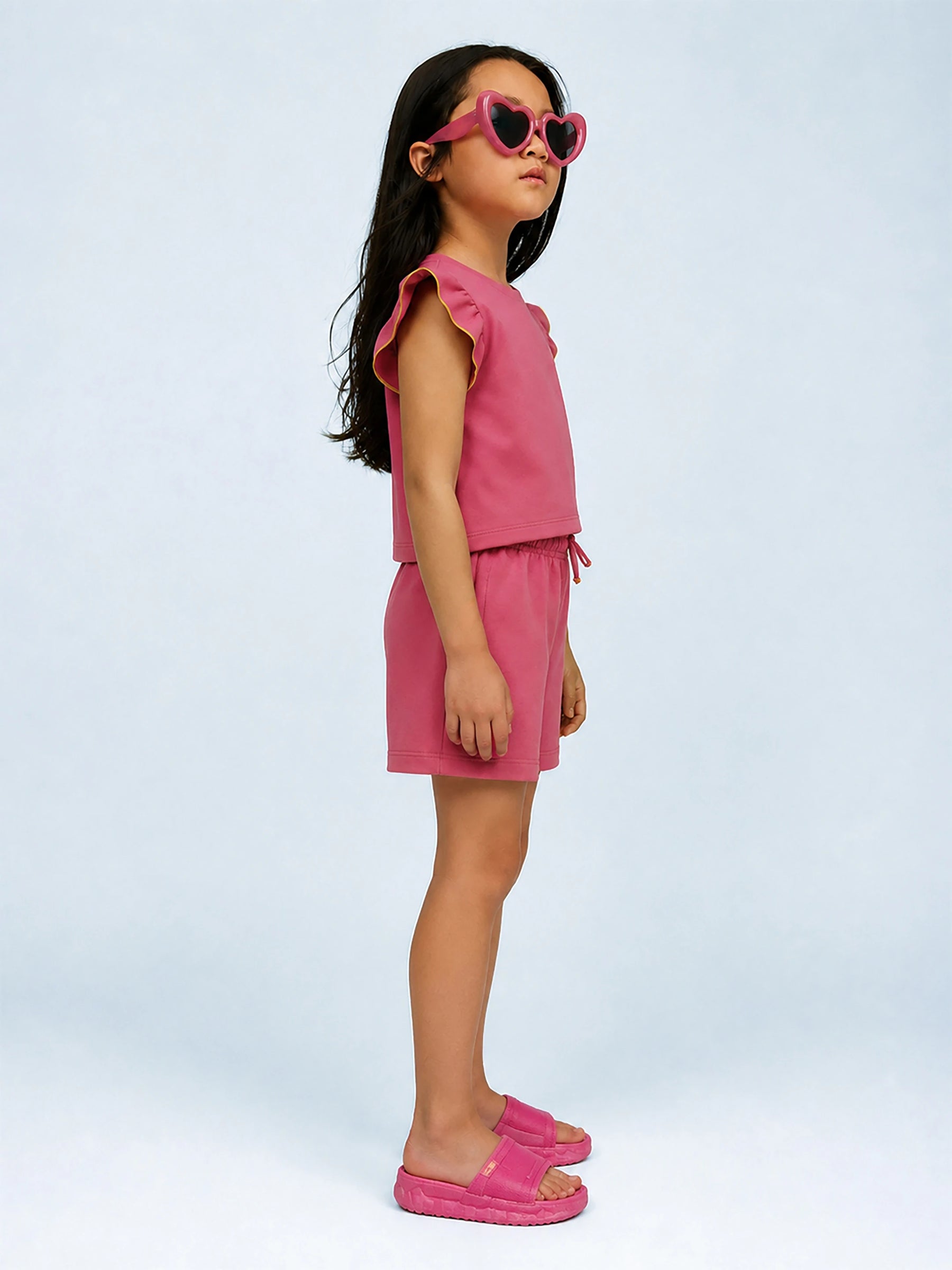 Flutter Sleeves & Shorts Set