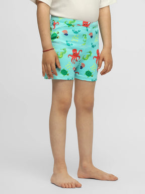 Marine Life Swimming Trunk