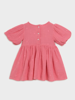 Pink Polka Dress