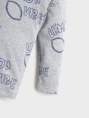 Grey Stretch Soft Tee