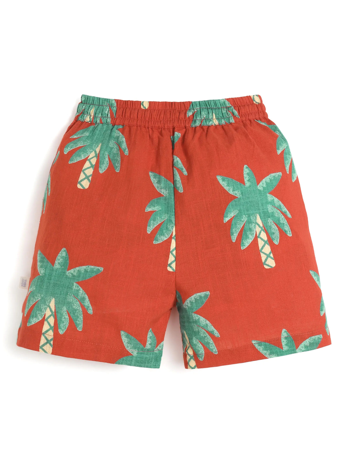 Printed Cotton Shorts