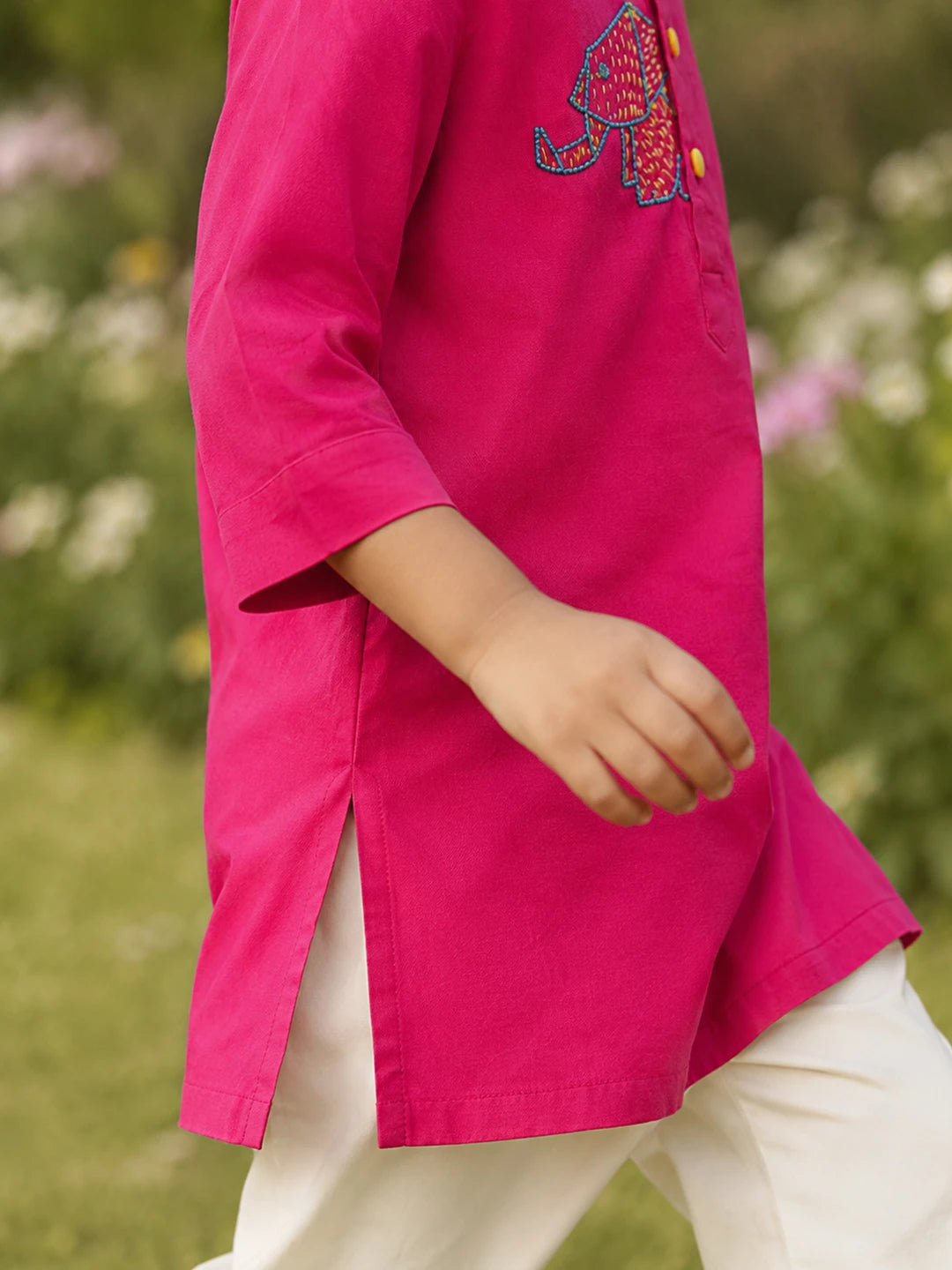 Embroidered Kurta Pajama Set