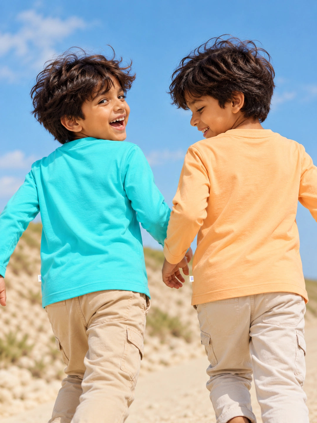 Pack of 2 Full Sleeves Boy's T-Shirts