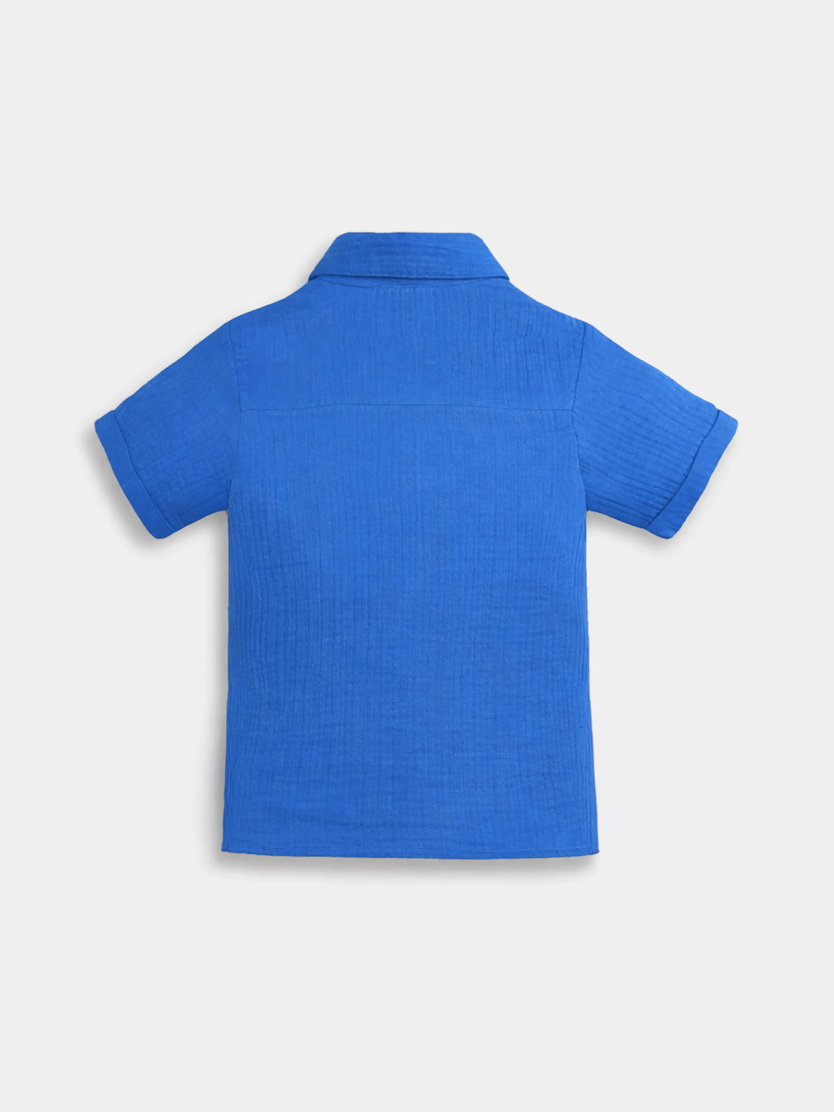 Embroidered Muslin Shirt