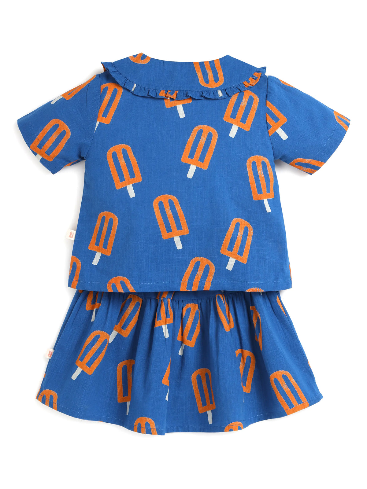 Popsicle Print Top & Skirt Set