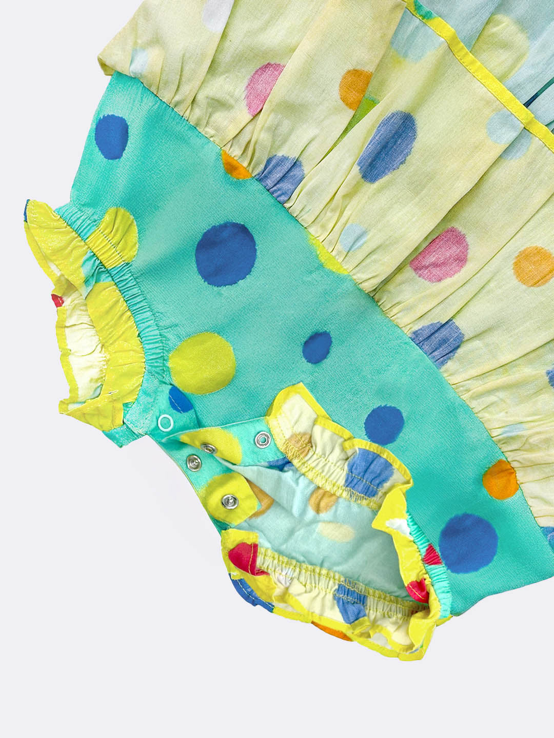 Polka Dot Dress with Bloomer