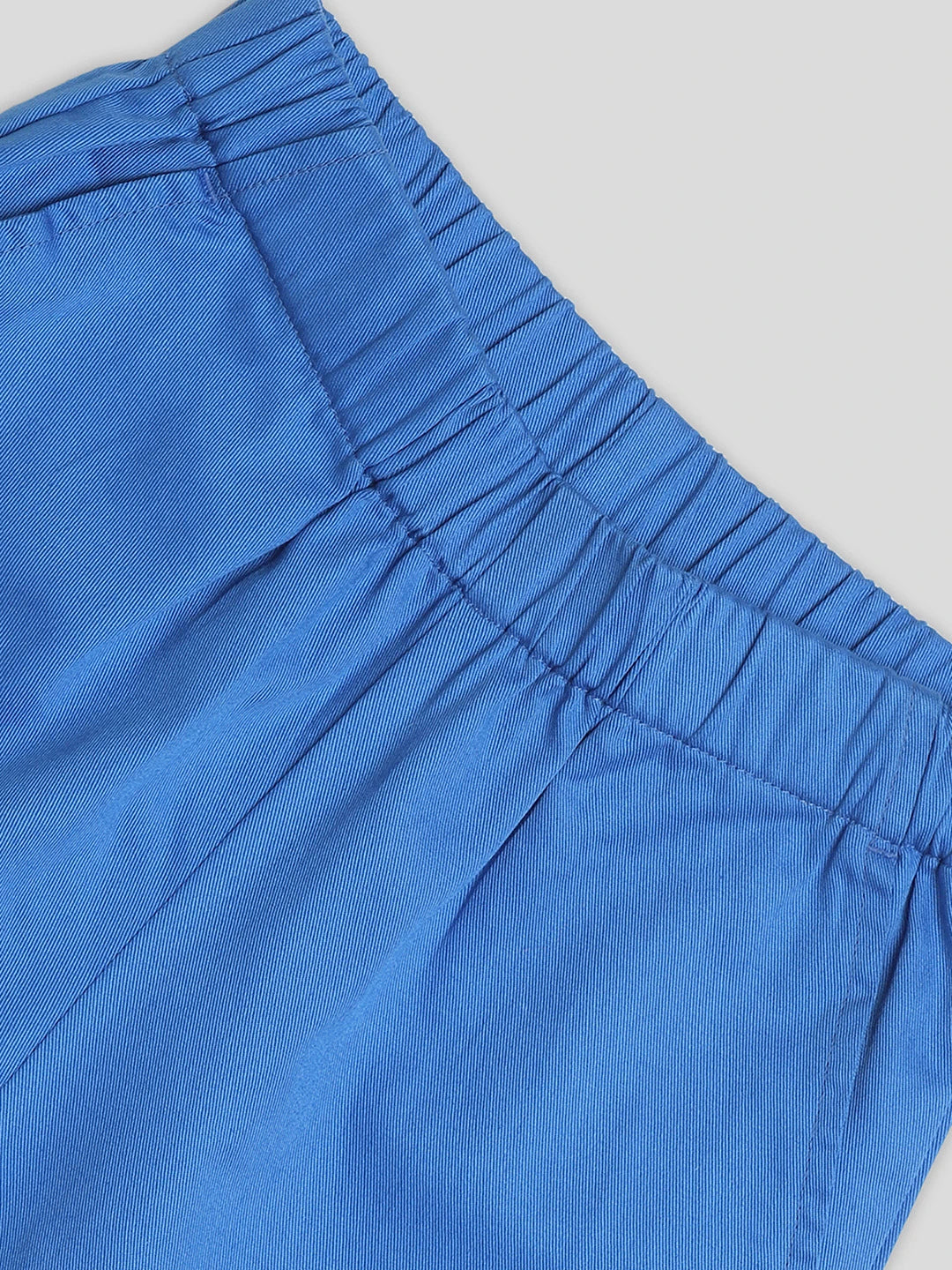 Blue Shirt & Shorts Set
