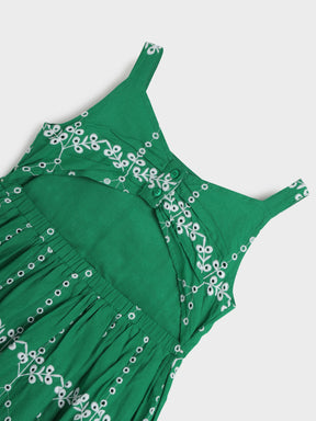 Forest Green Resort Dress