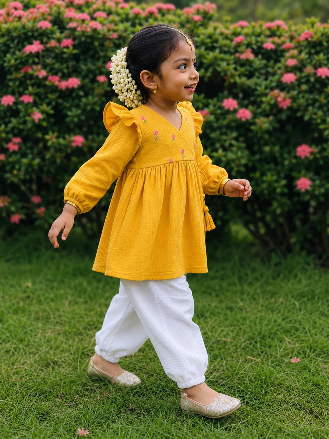 Short Kurta Pajama Set
