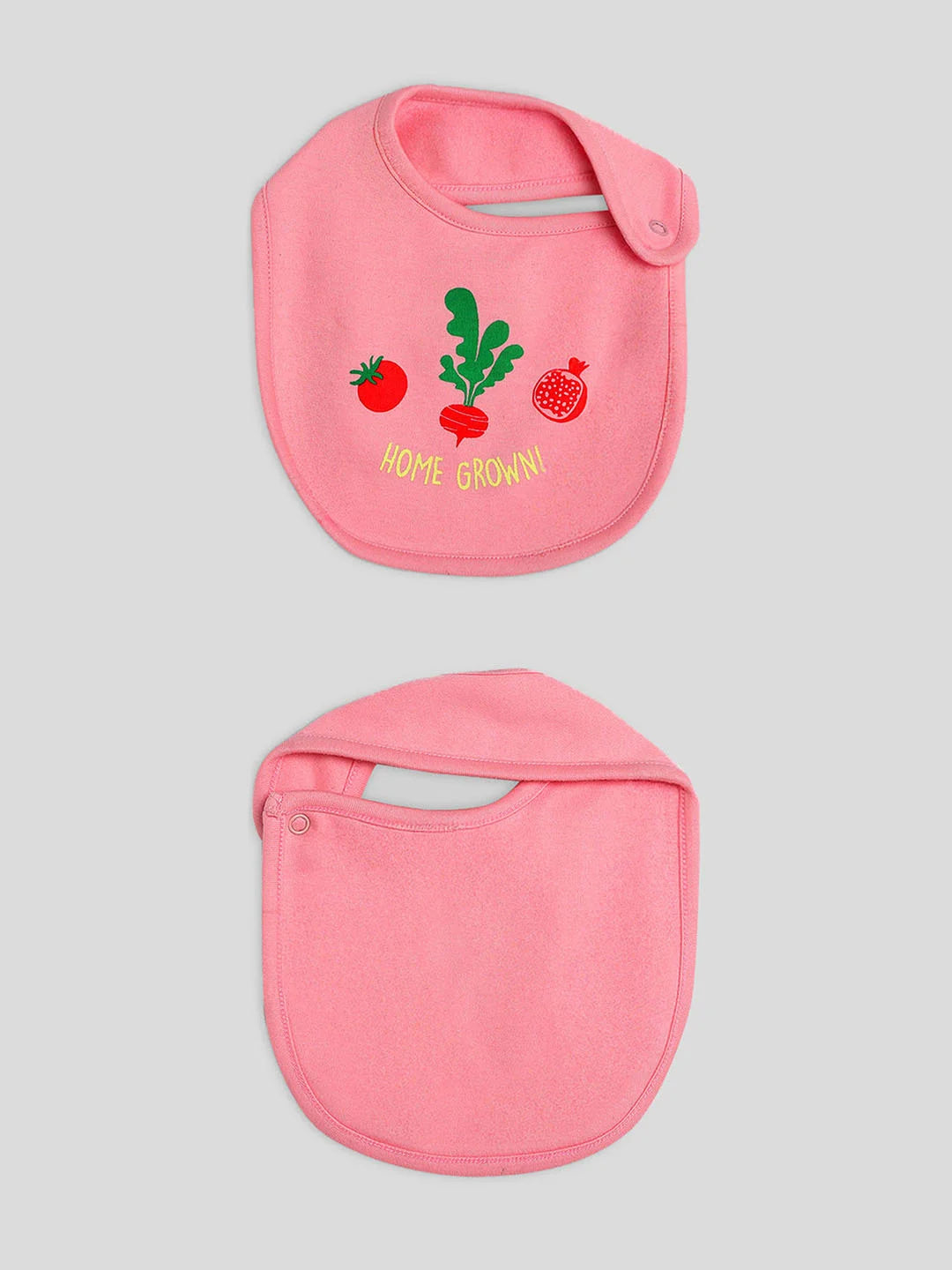 Cotton Sleepsuit with Cap & Bib