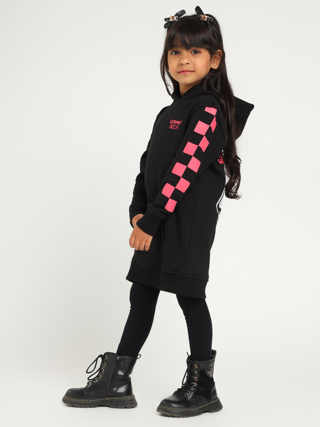Hooded Sweatshirt Dress