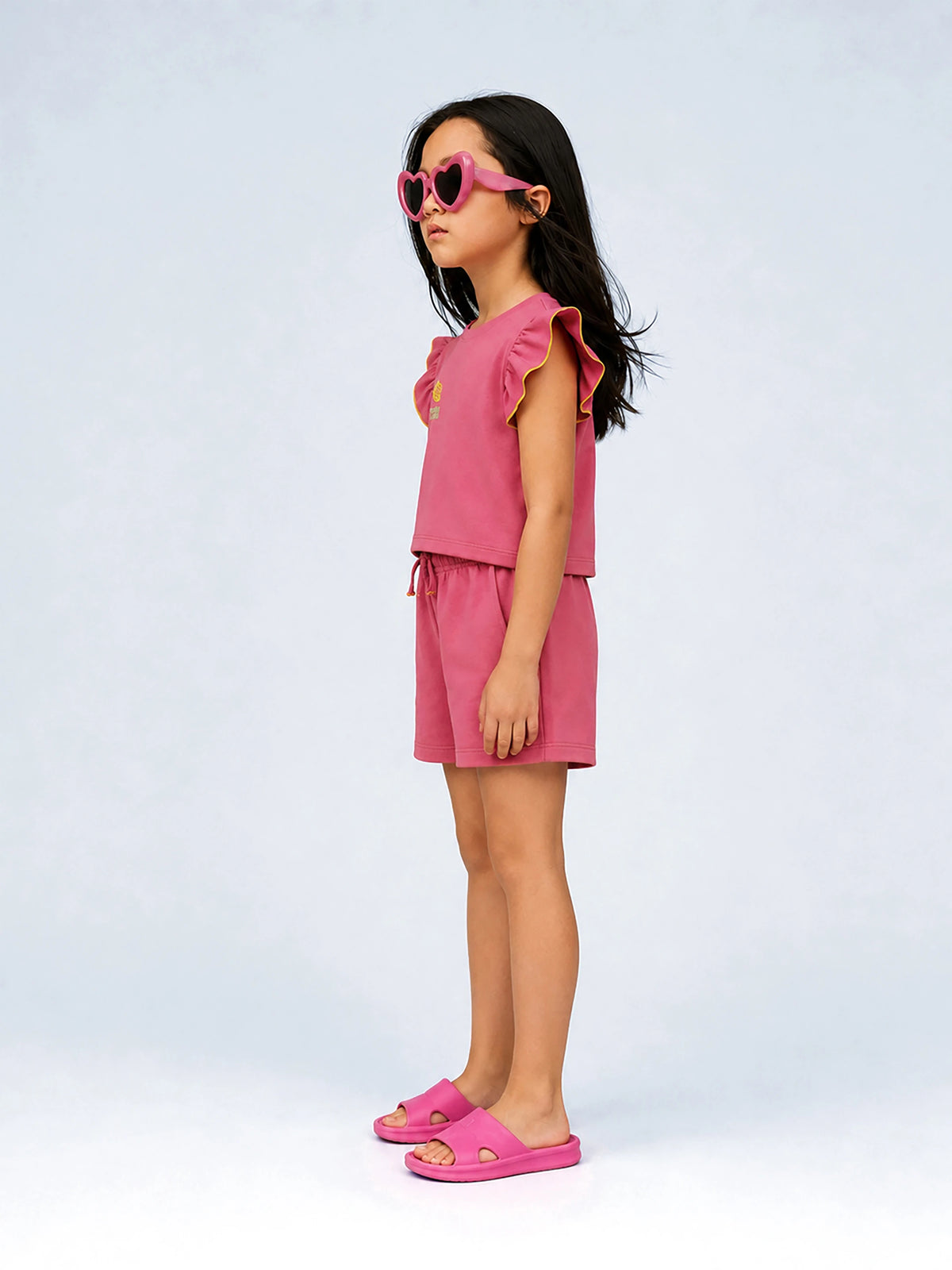 Flutter Sleeves & Shorts Set