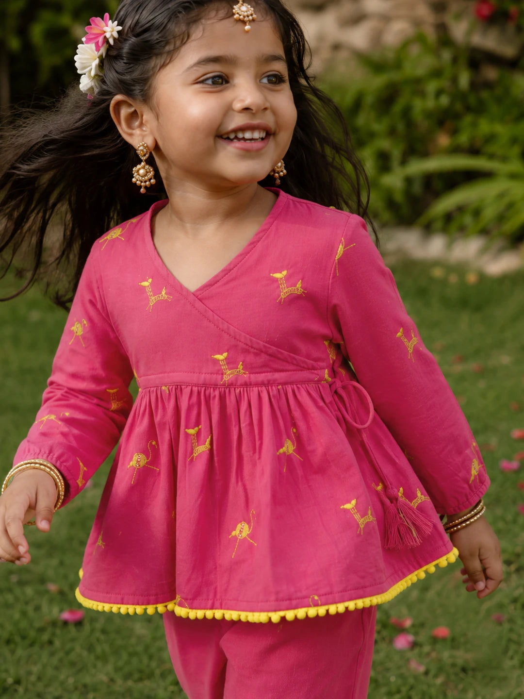 Short Kurta with Pajama Set