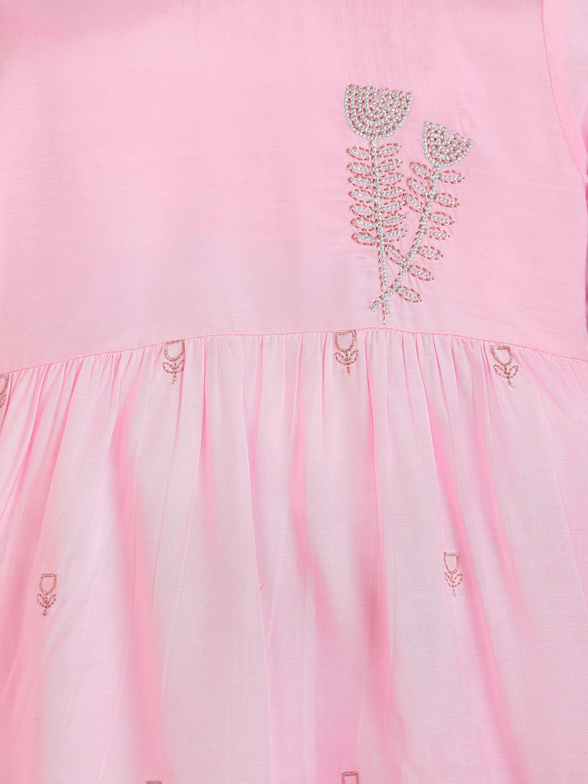 Pink Sharara Set with Dupatta