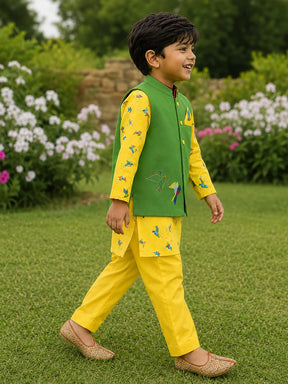 Kurta Set with Jacket