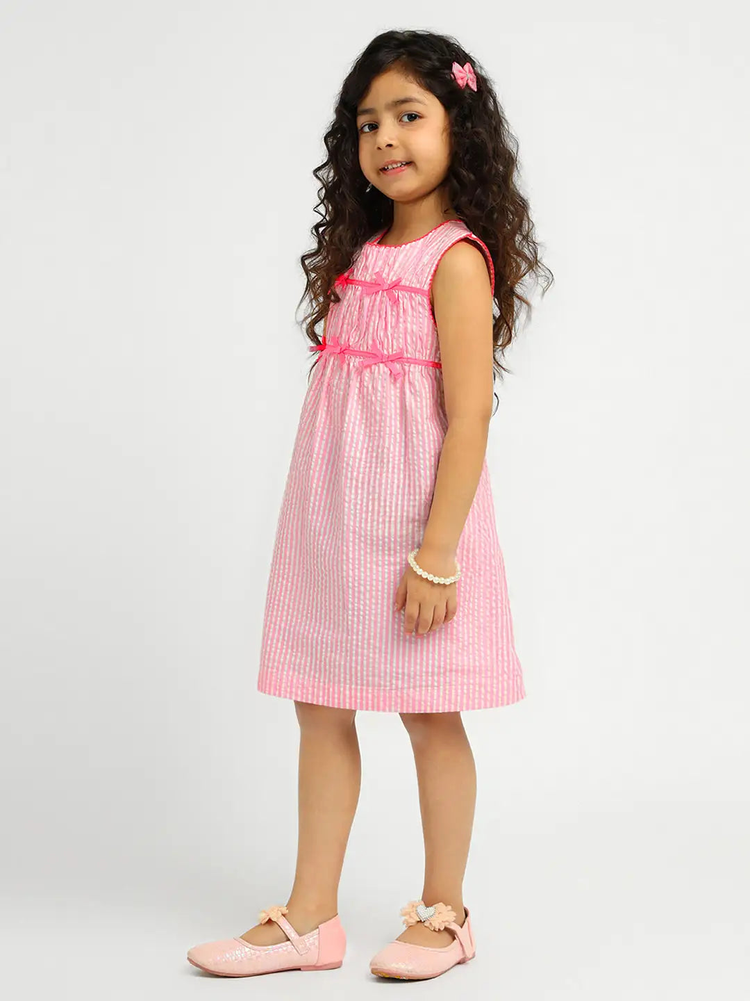 Striper Cotton Dress