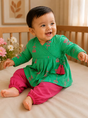 Quilted Top Pant Set