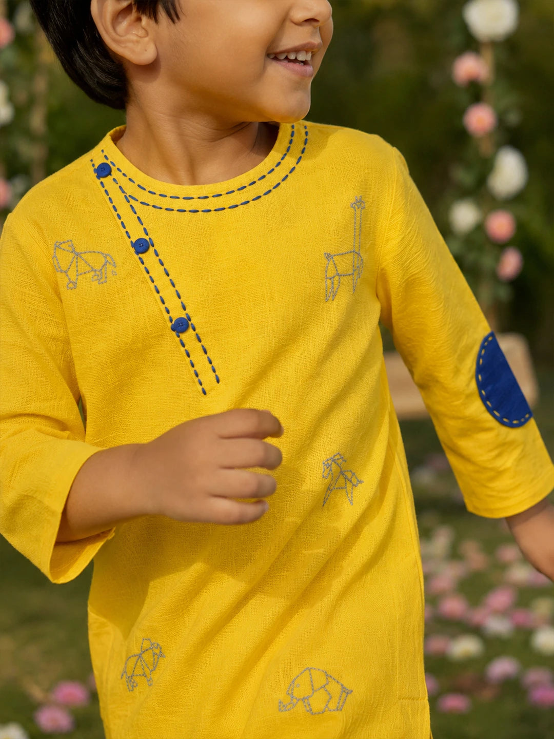 Elbow Patch Kurta
