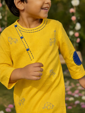 Elbow Patch Kurta