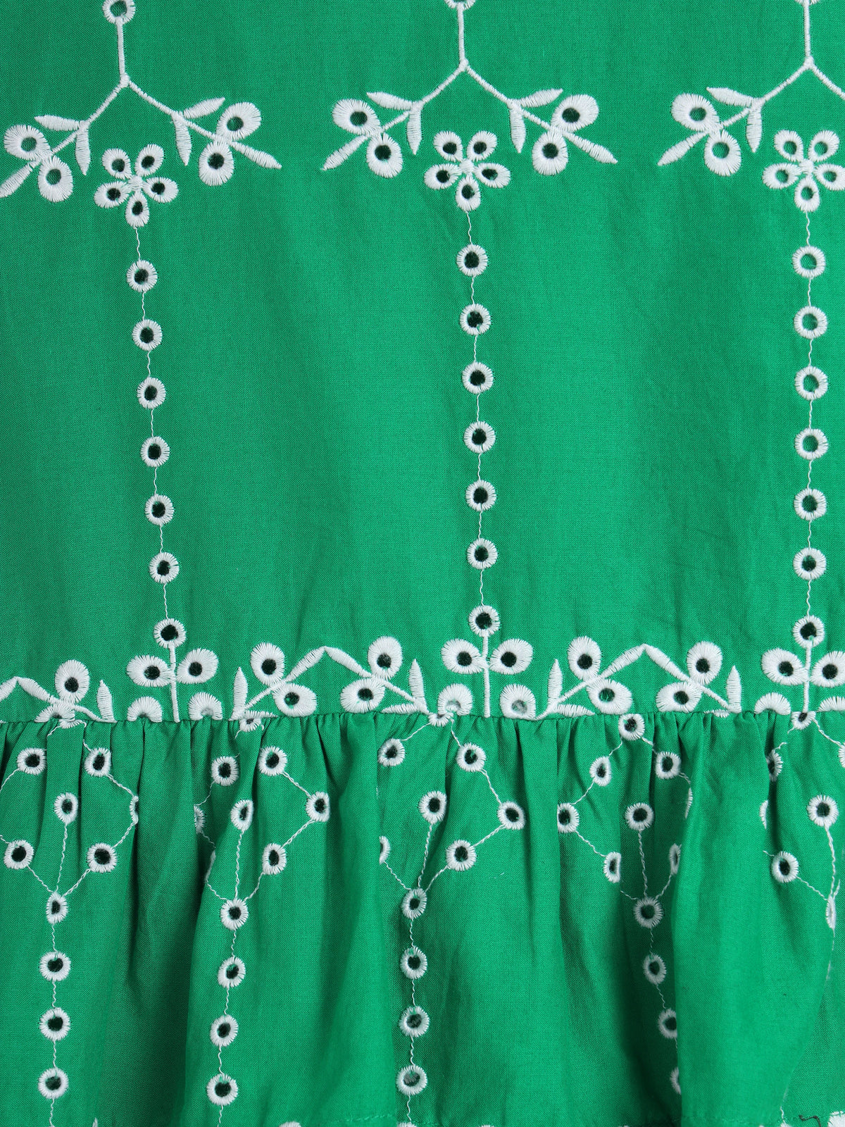 Emerald Bloom Peplum Co-ord Set