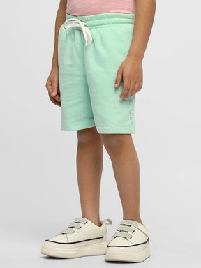 Mint Cotton Bermuda Shorts