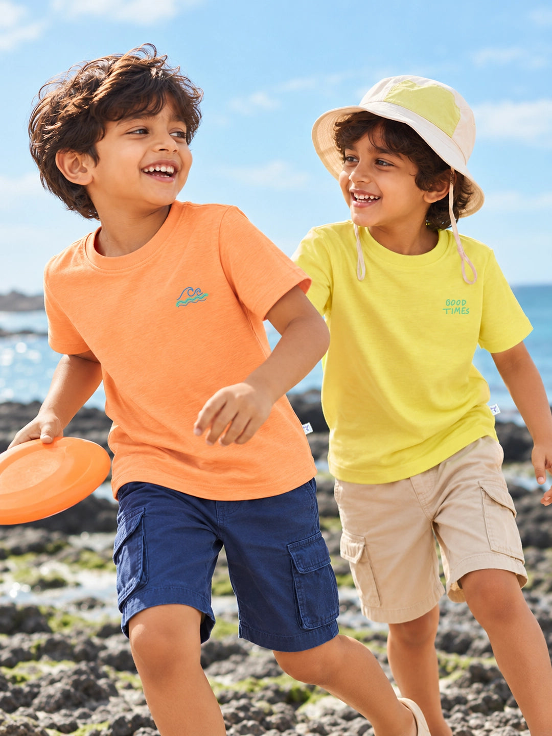 Pack of 2 Half Sleeves Boy's T-Shirts