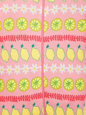 Printed Zip Sleepsuit