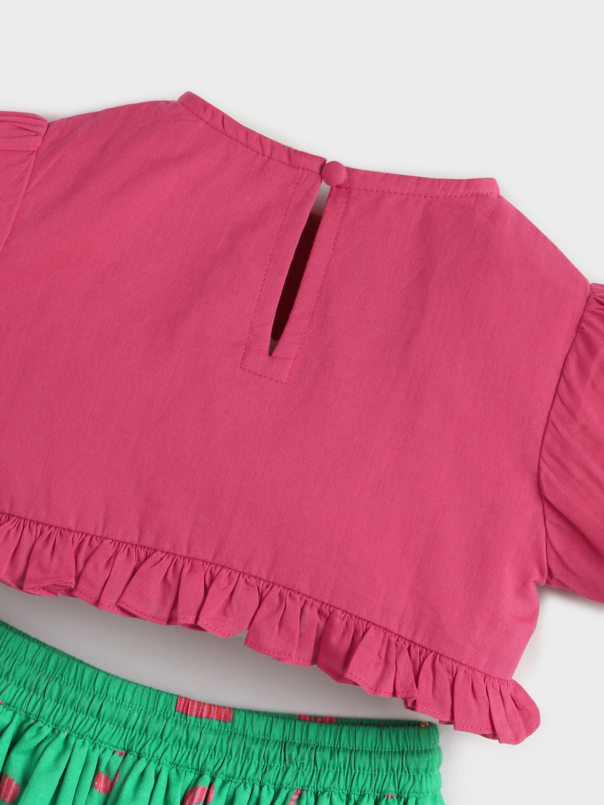 Festive Twirl Skirt Top Set