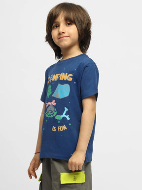 Camping Is Fun Cotton Tee