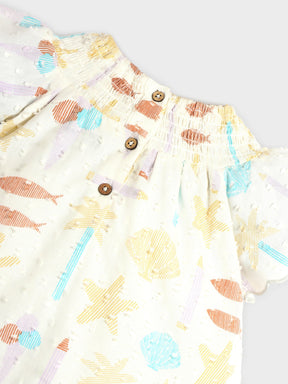 Playful Pastels Ruffle Baby Girl Dress