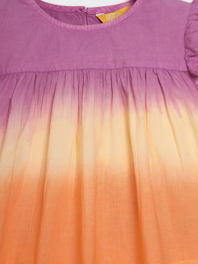 Sunset Ombre Frill Co-ord Set